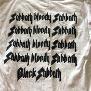 Black sabbath supreme shirt